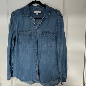 Loft chambray shirt